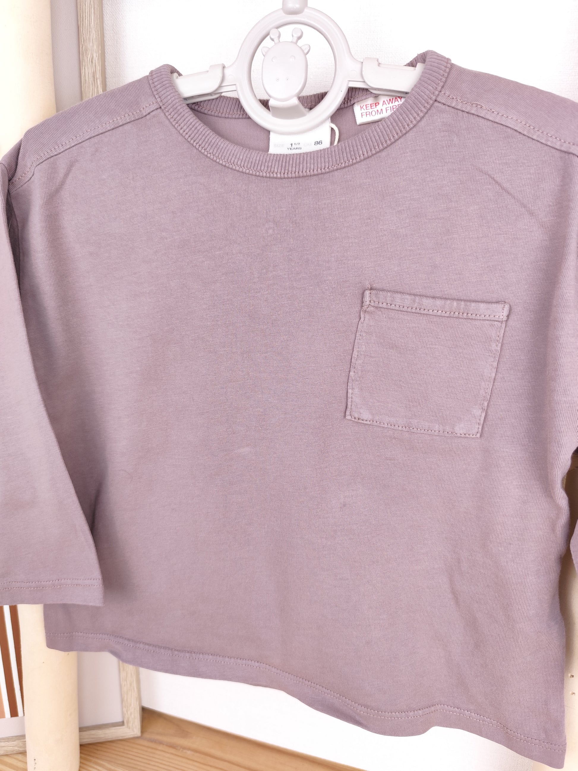 Zara Langarmshirt - Größe 86
