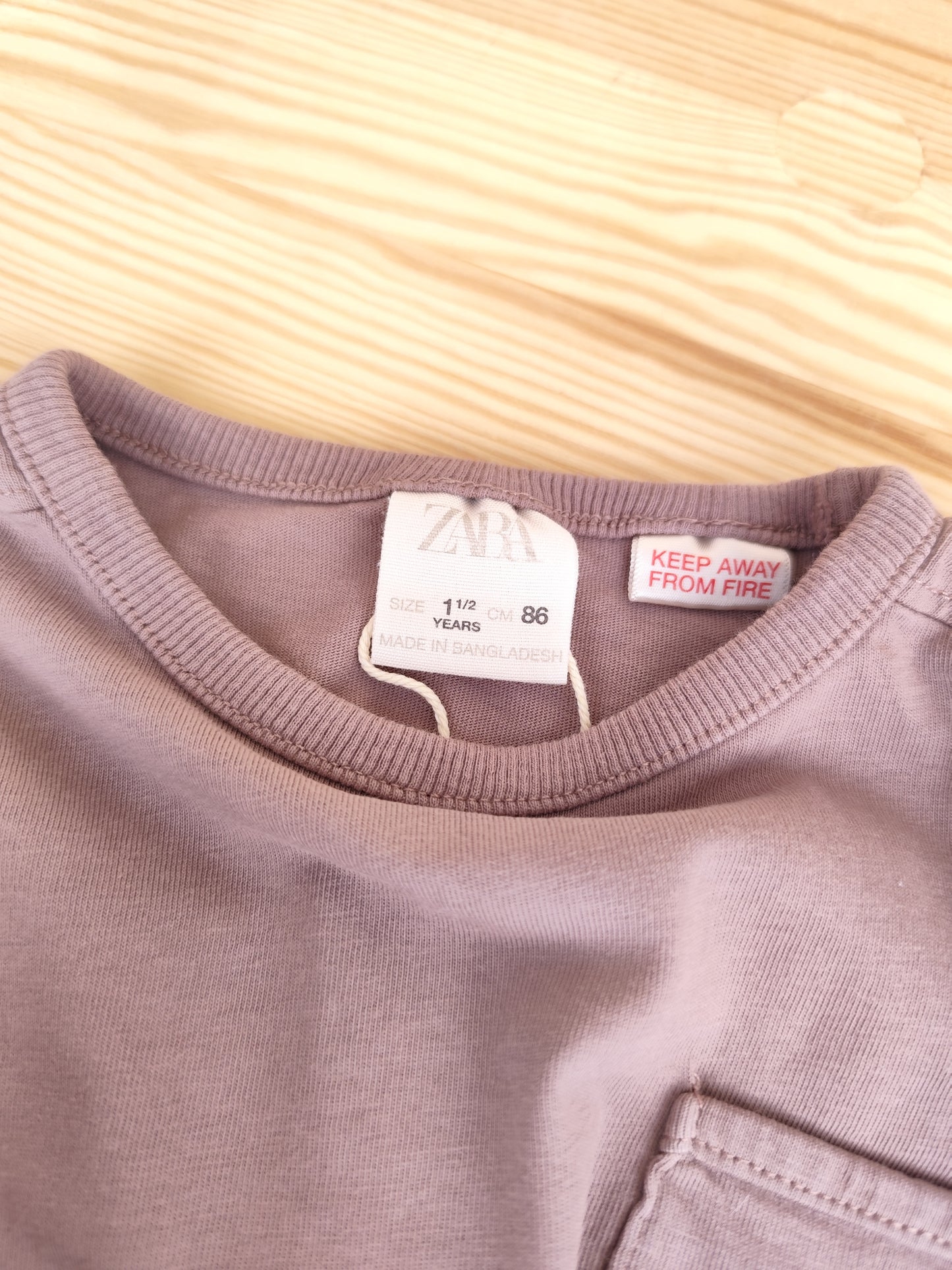 Zara Langarmshirt - Größe 86