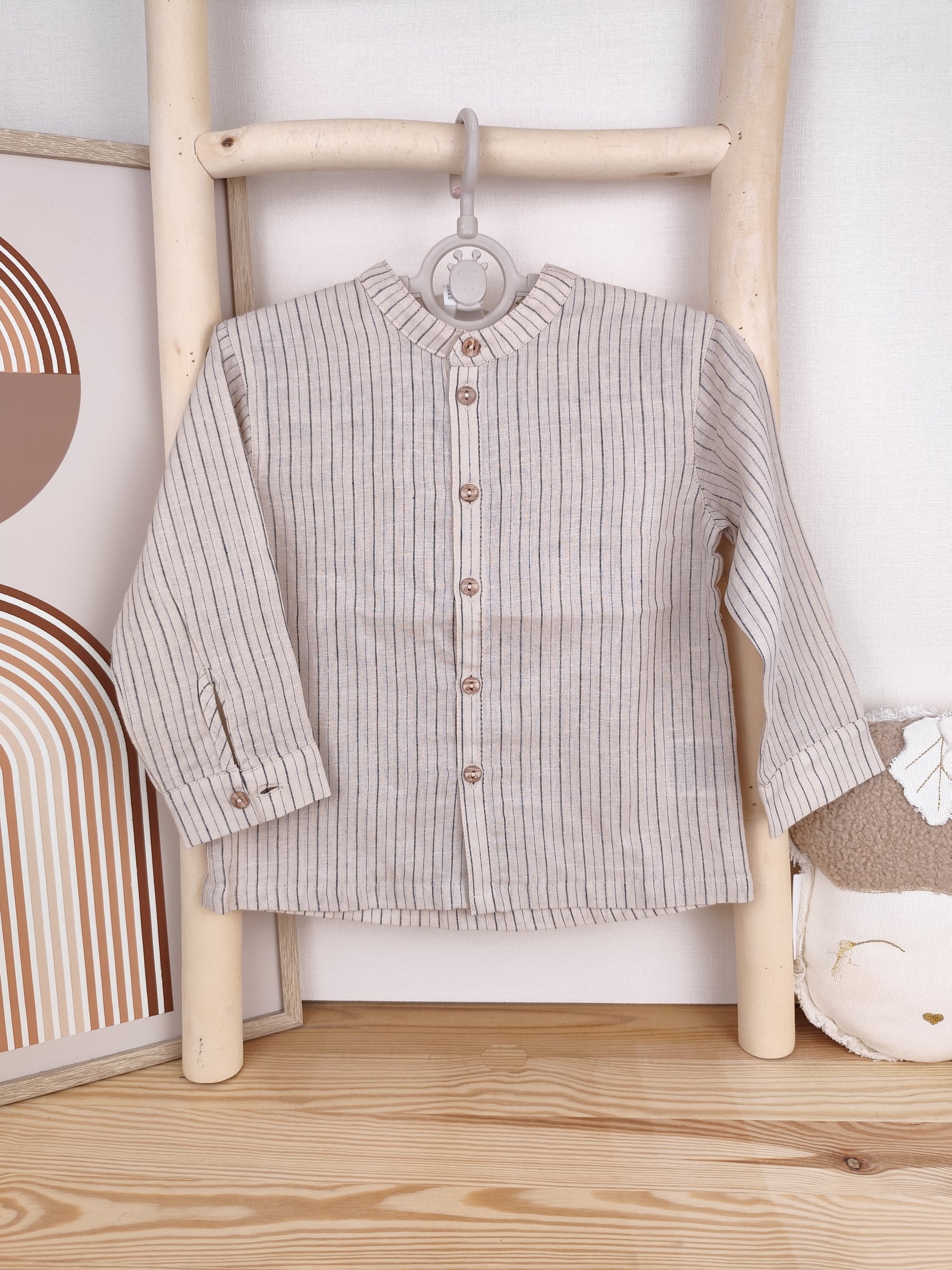 H&M Hemd - gestreift - Größe 86