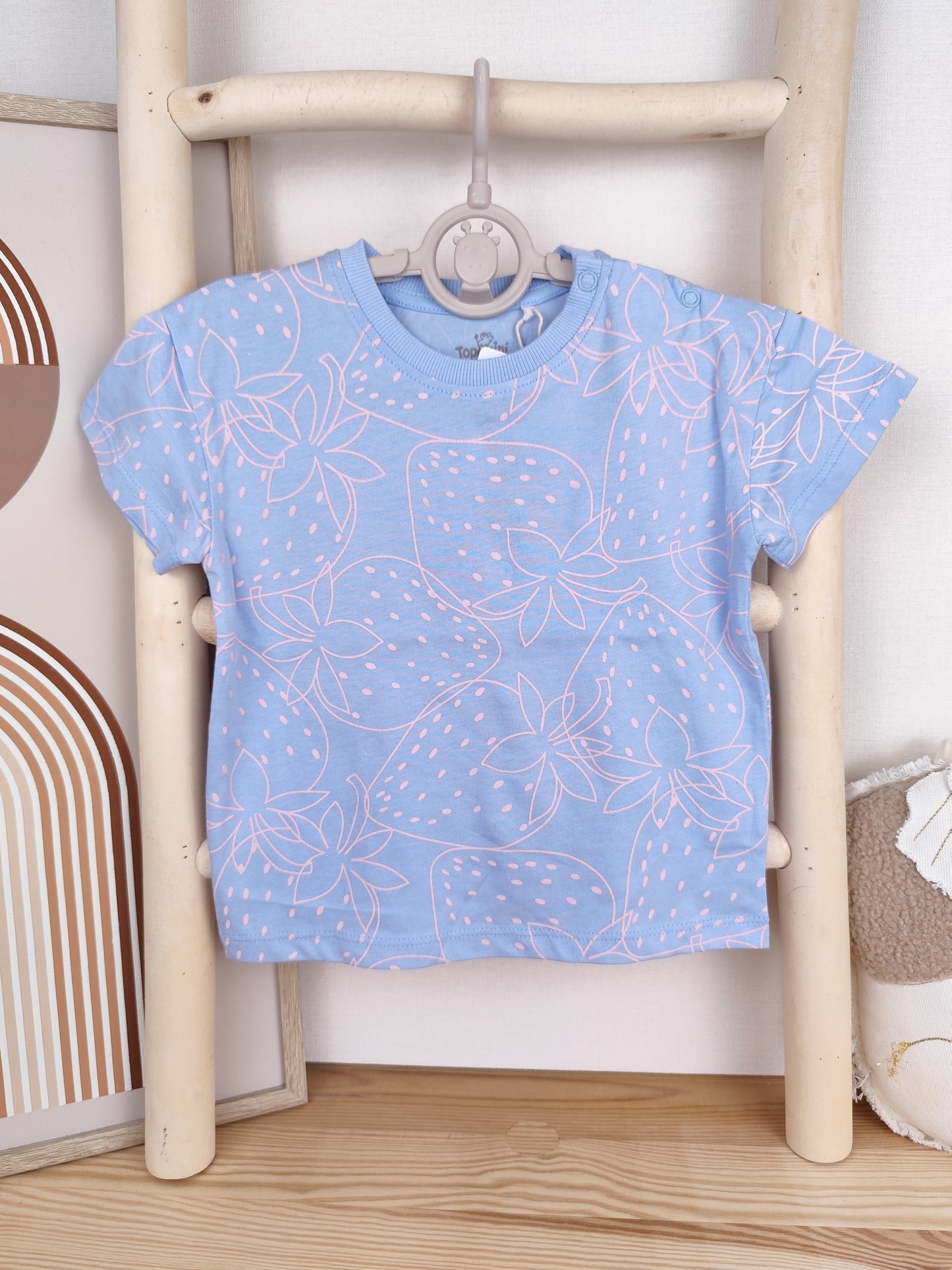 Topomini T-Shirt - Erdbeeren - Größe 86