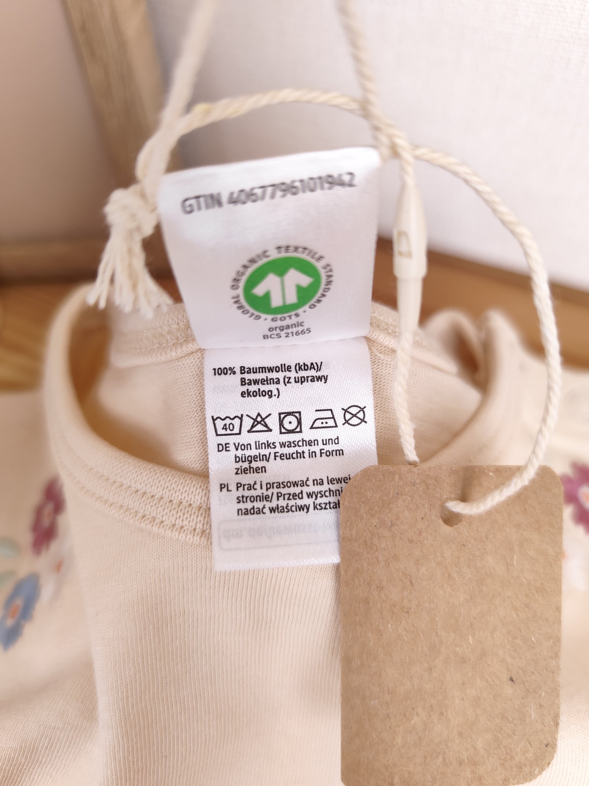 Alana T-Shirt - Blumen - Größe 86