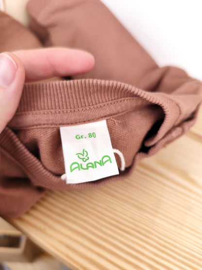 Alana Pullover - Waschbär - Größe 80