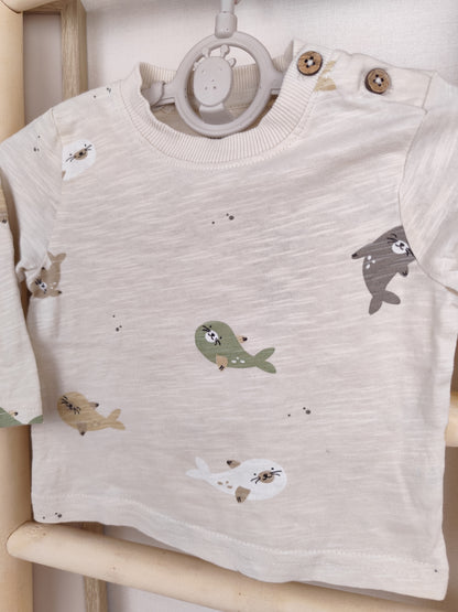 Topomini Langarmshirt - Größe 62