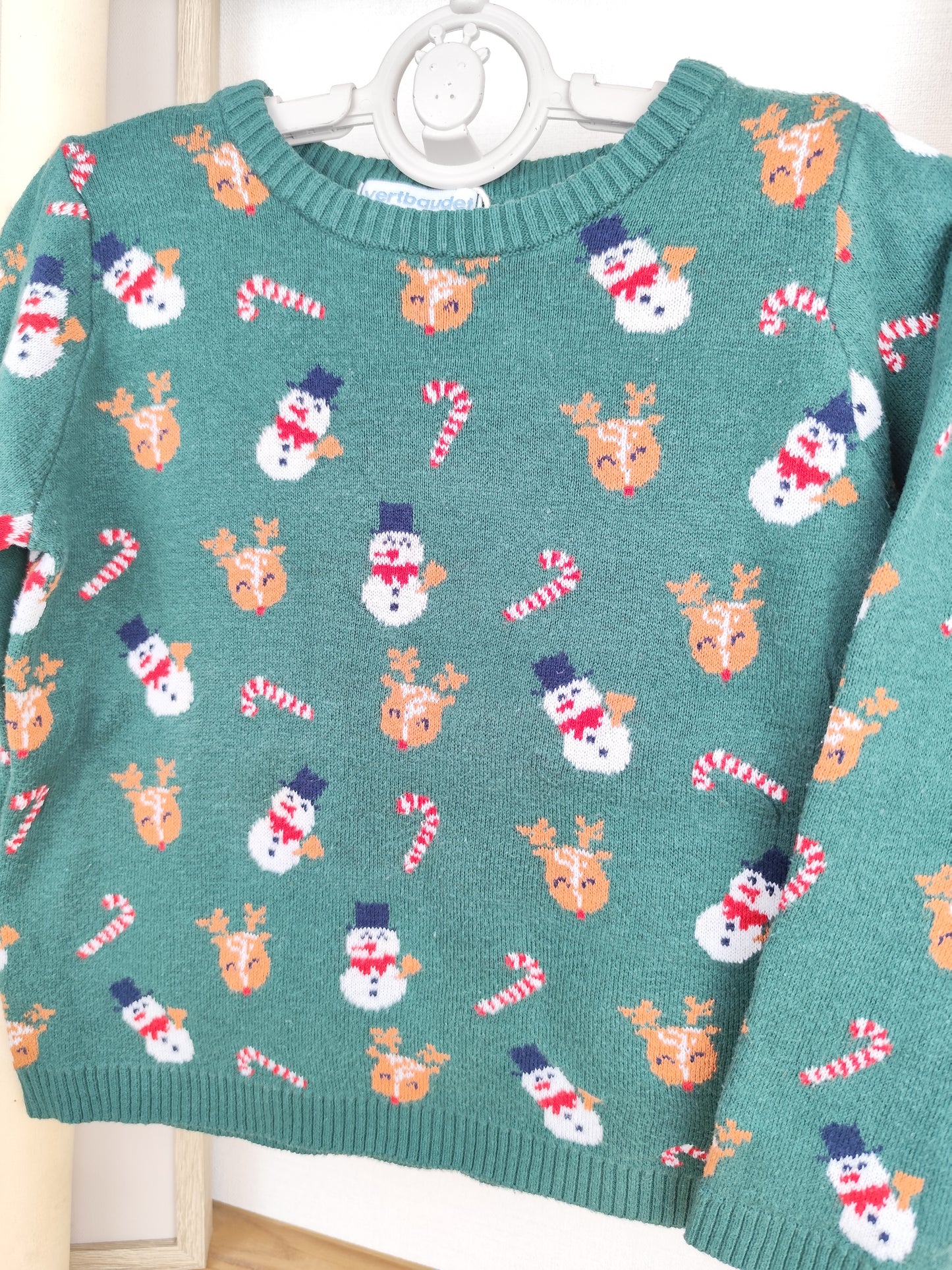 Vertbaudet Pullover - Weihnachten - Größe 98