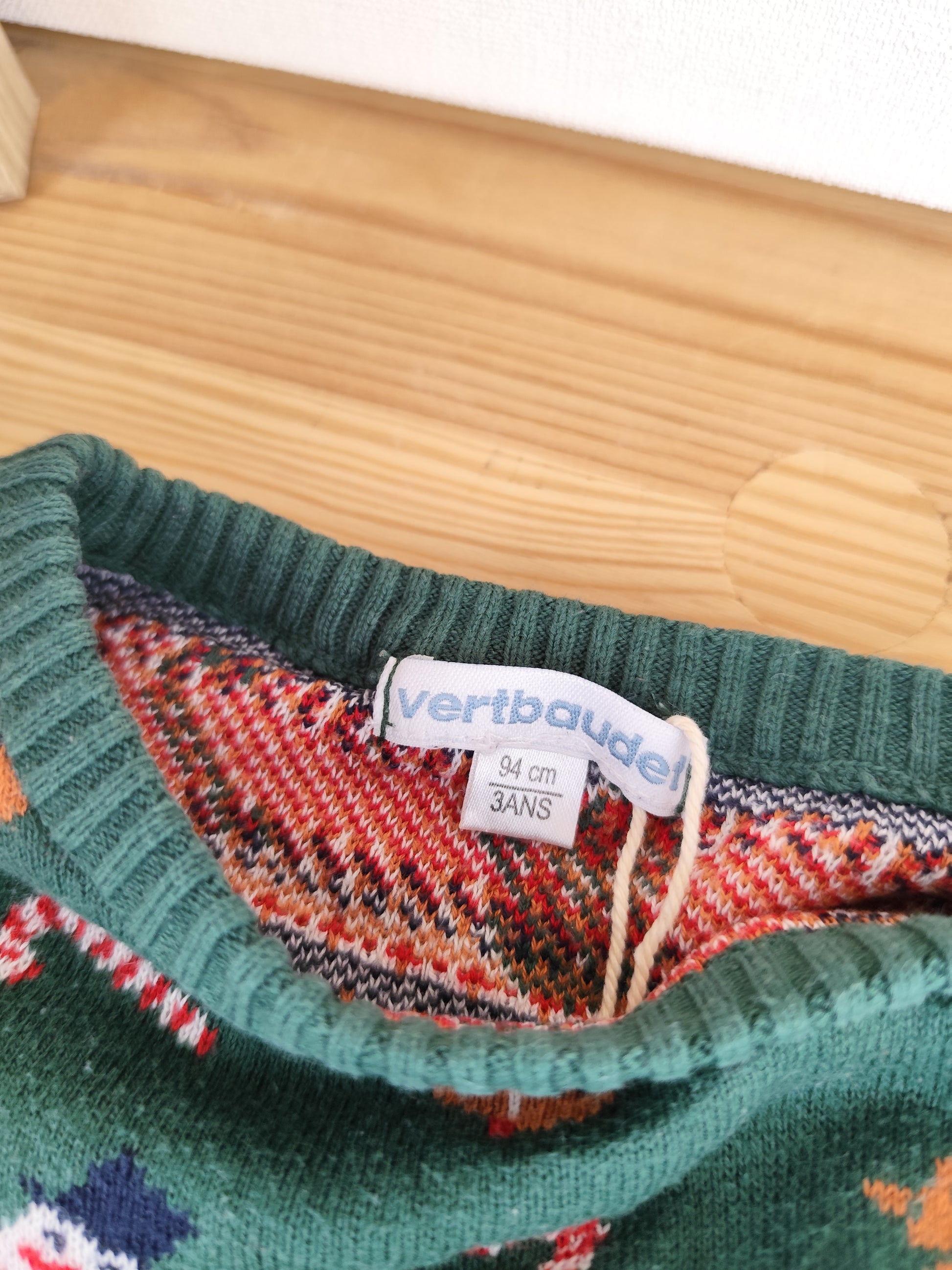 Vertbaudet Pullover - Weihnachten - Größe 98
