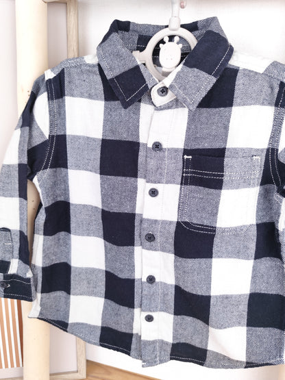 Mango Hemd - kariert - Größe 92