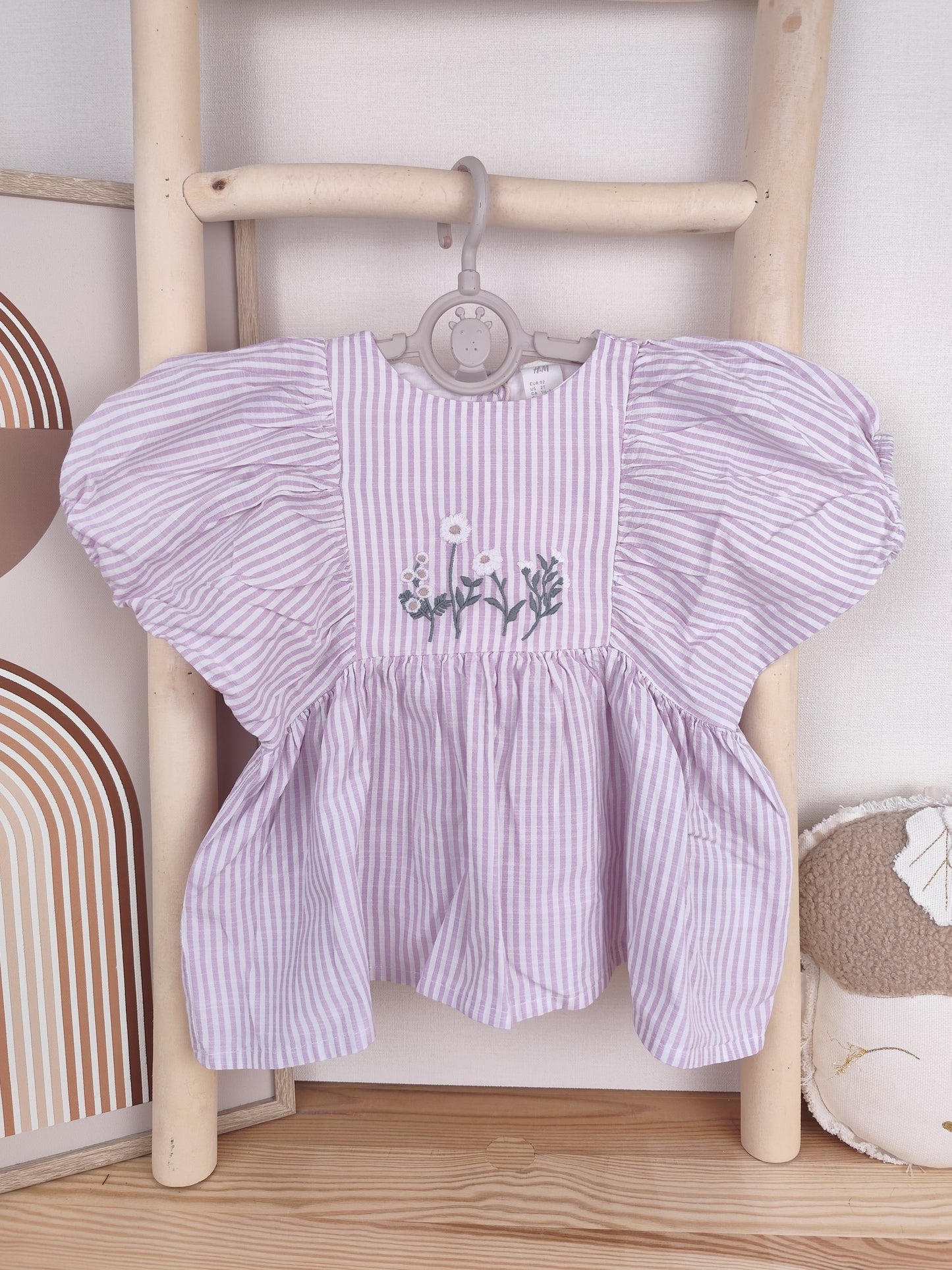 H&M Tunika - gestreift - Größe 92