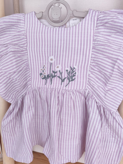 H&M Tunika - gestreift - Größe 92