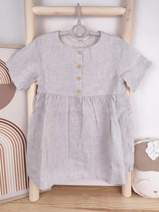 H&M Kleid - Leinen - Größe 92