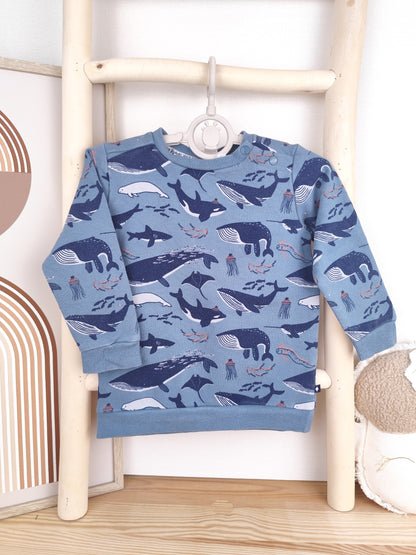 Feetje Pullover - Wal - Größe 92 (B-Ware)