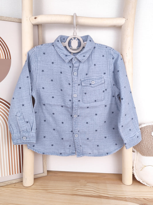 Zara Hemd - Sterne - Größe 92