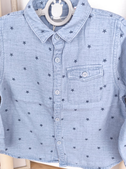 Zara Hemd - Sterne - Größe 92