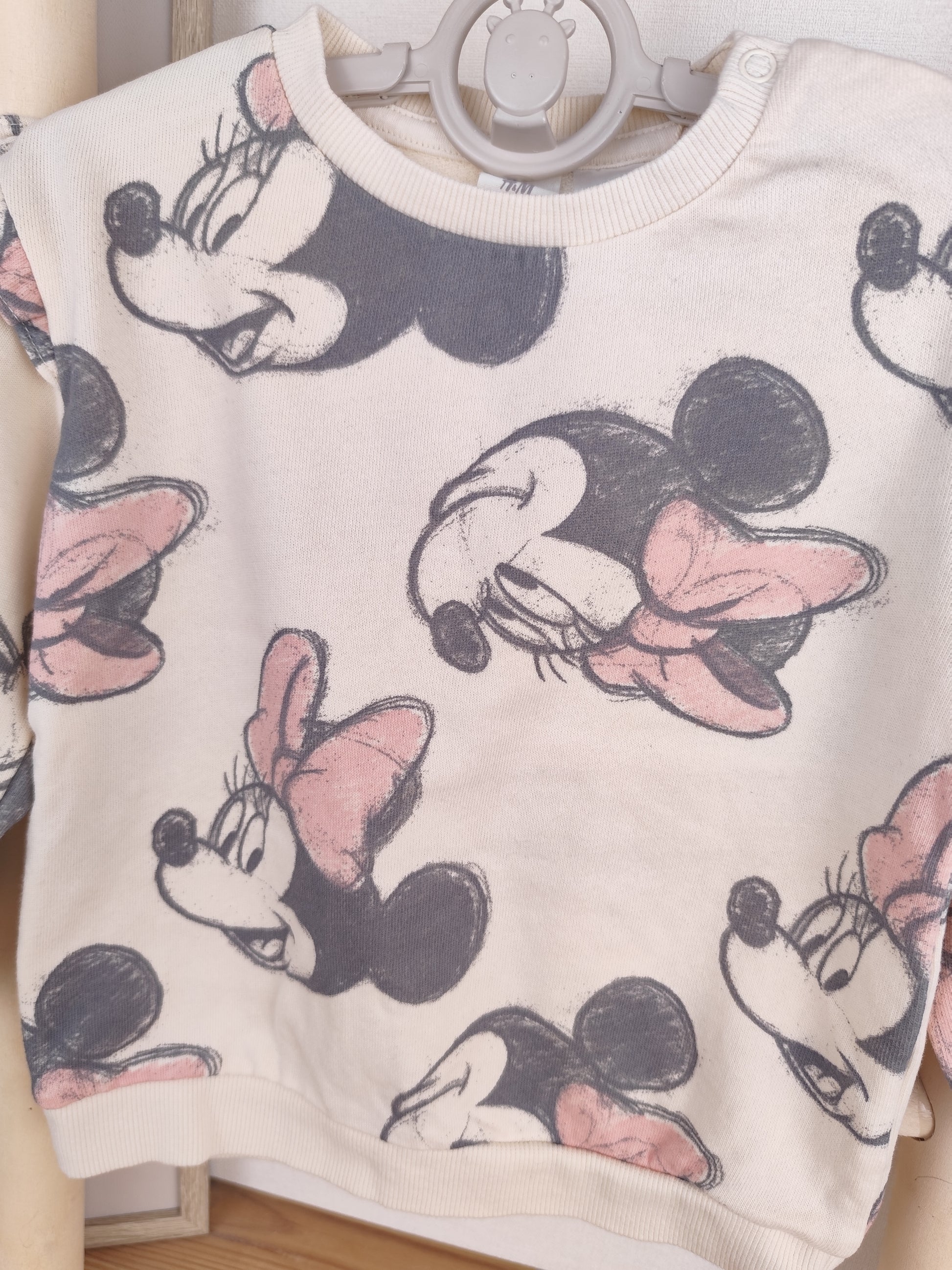 H&M Pullover - Minnie Mouse - Größe 92