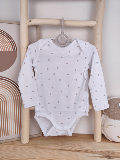 H&M Body - gepunktet - Größe 92