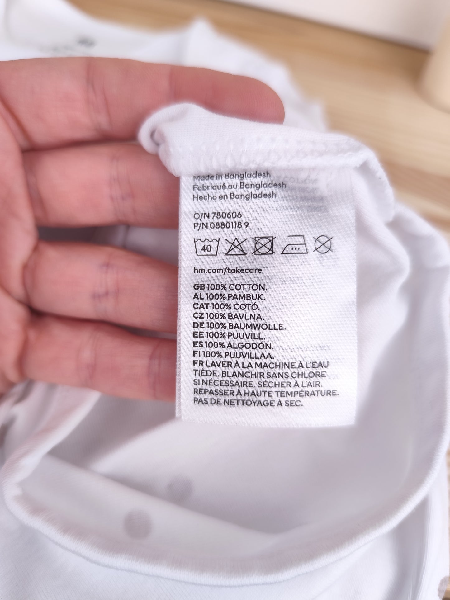 H&M Body - gepunktet - Größe 92