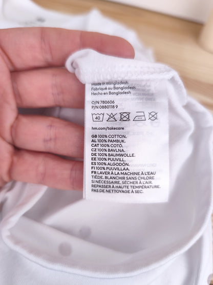 H&M Body - gepunktet - Größe 92