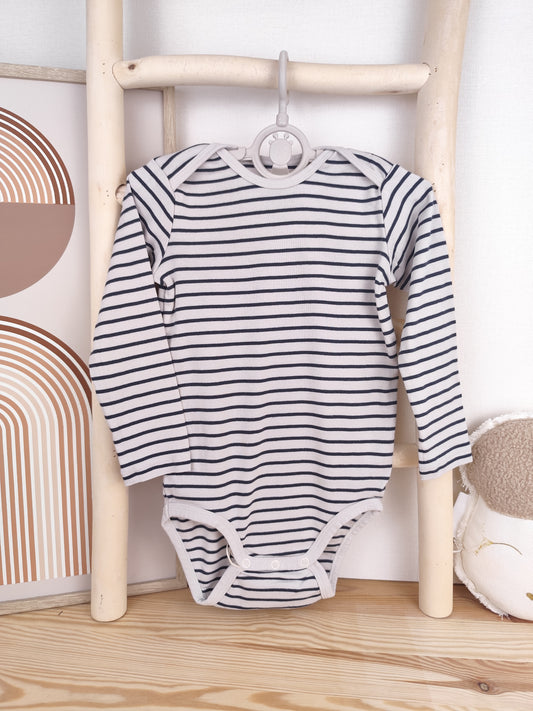 H&M Body - gestreift - Größe 92