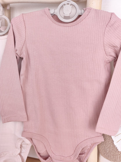 H&M 2 Bodys - gerippt - Größe 92