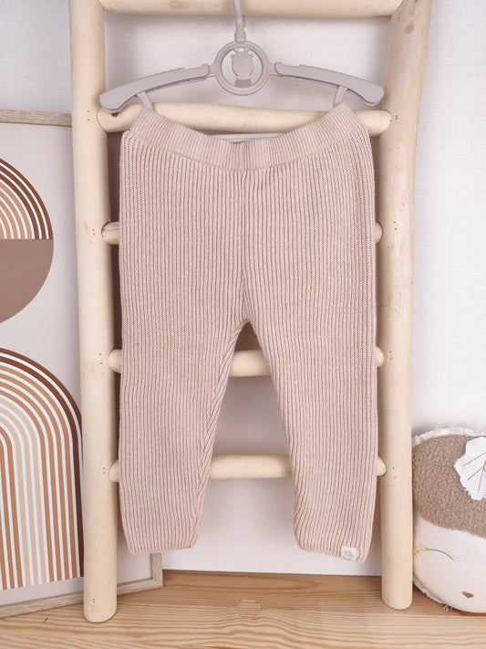 Hans Natur Hose - Strick - Größe 86/92