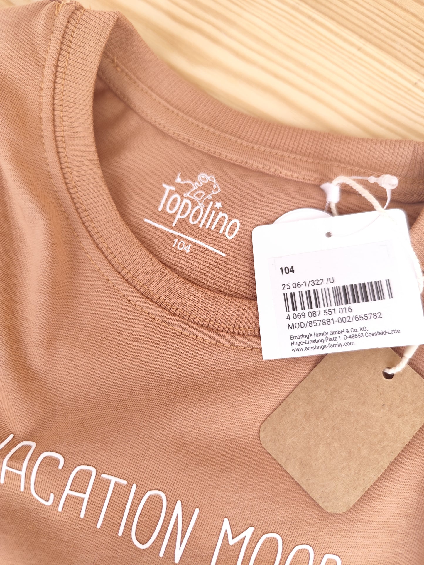 Topomini T-Shirt - Palmen - Größe 104
