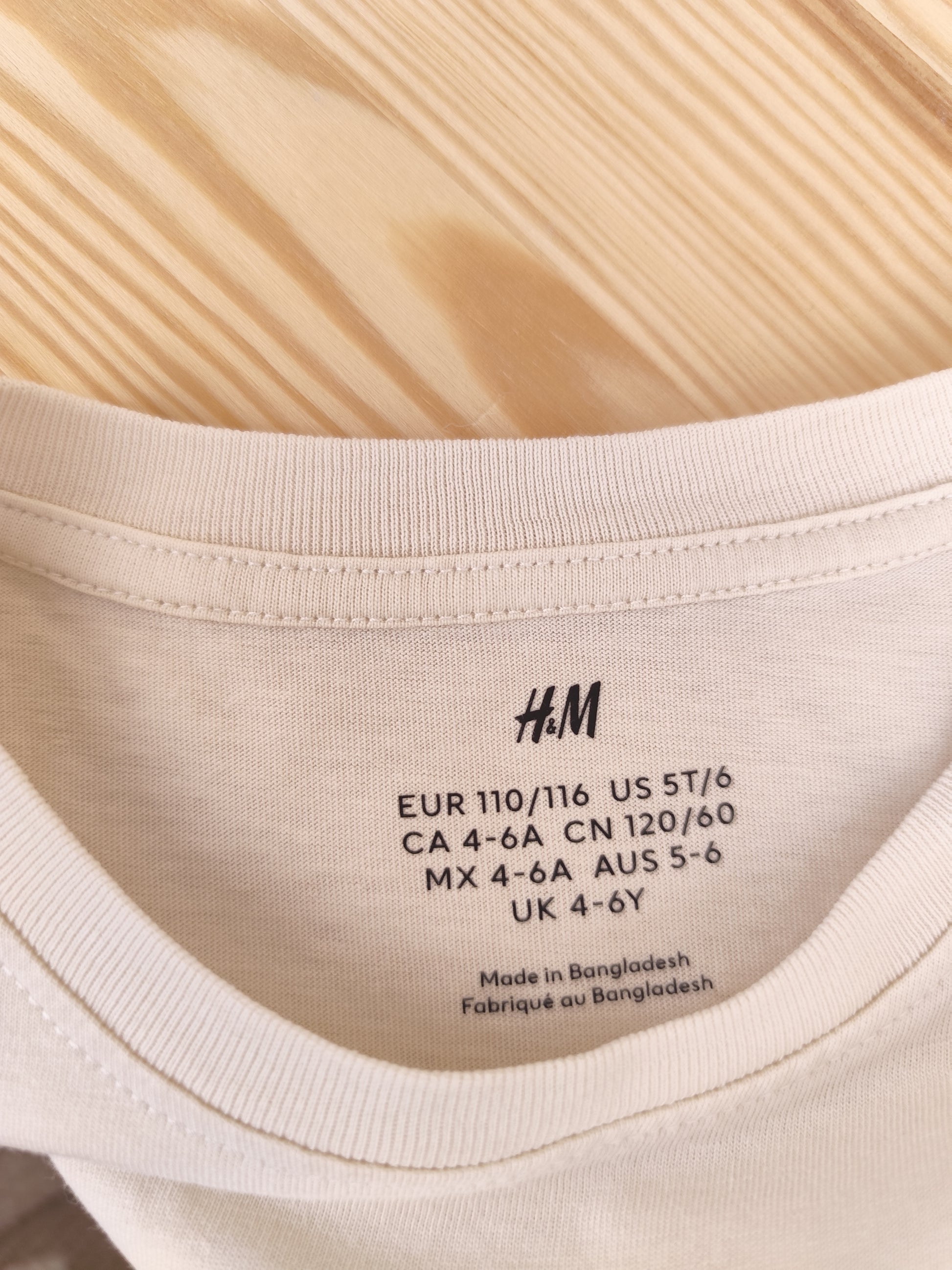 H&M T-Shirt - Größe 110/116
