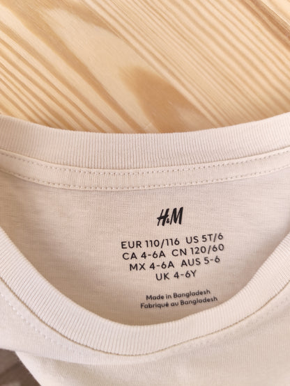 H&M T-Shirt - Größe 110/116