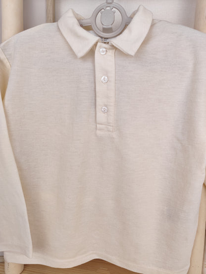 H&M Langarm-Poloshirt - Größe 110/116