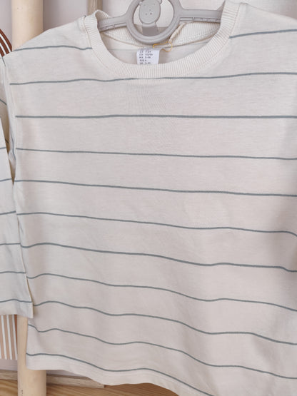 H&M Langarmshirt - gestreift - Größe 104