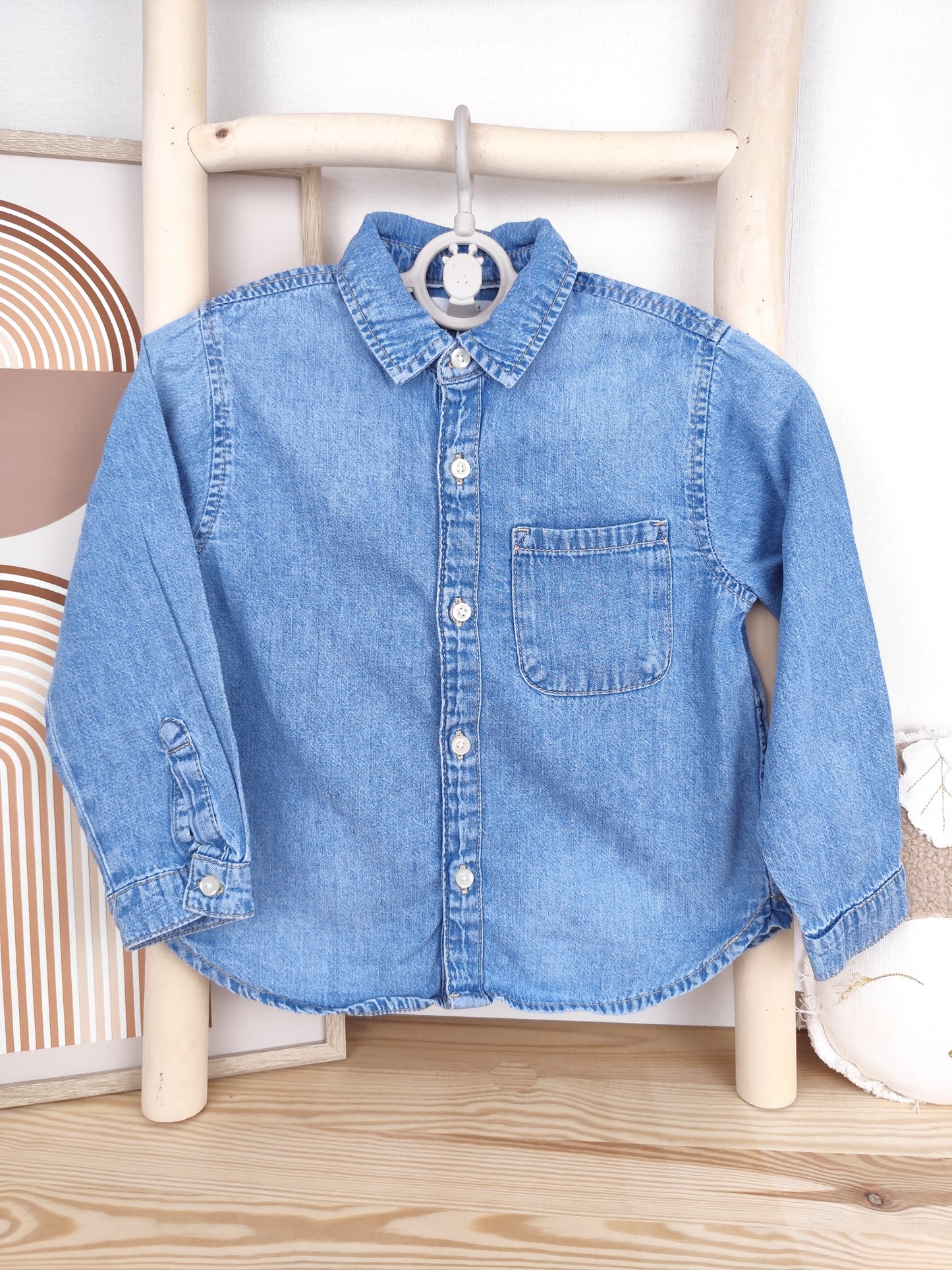 Zara Jeanshemd - Größe 104