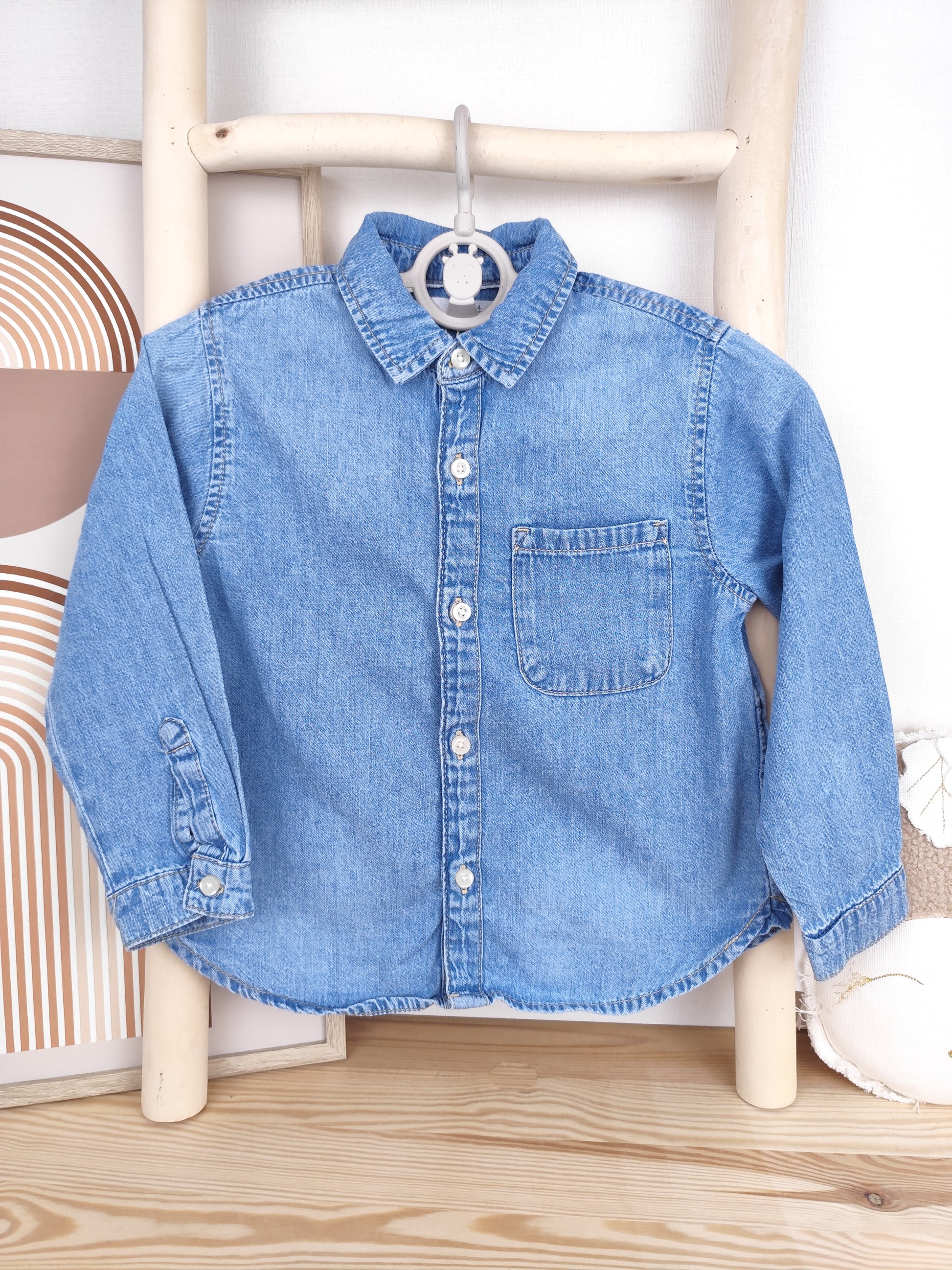 Zara Jeanshemd - Größe 104