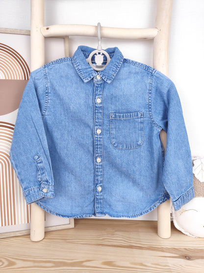 Zara Jeanshemd - Größe 104