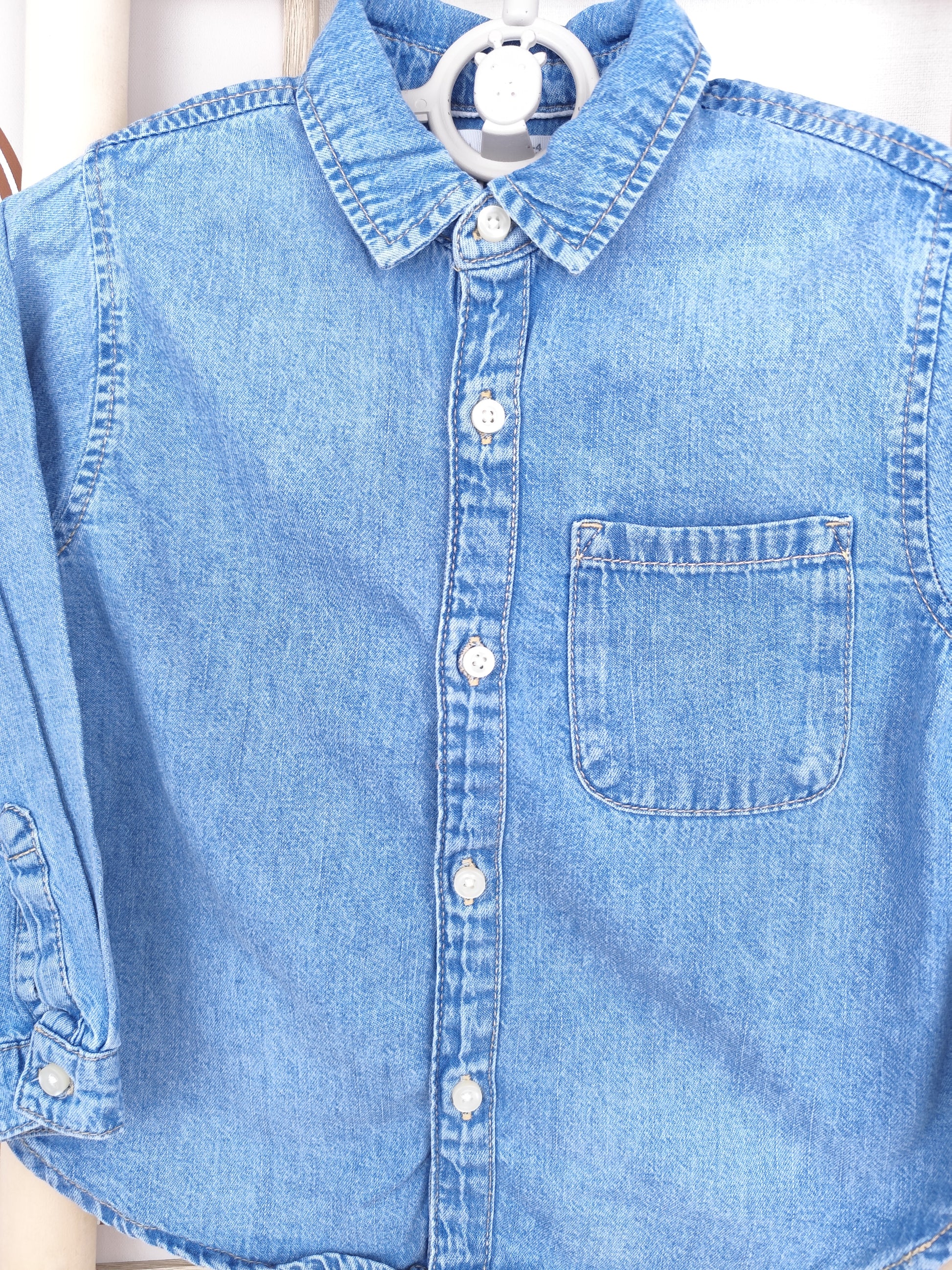 Zara Jeanshemd - Größe 104