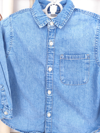Zara Jeanshemd - Größe 104