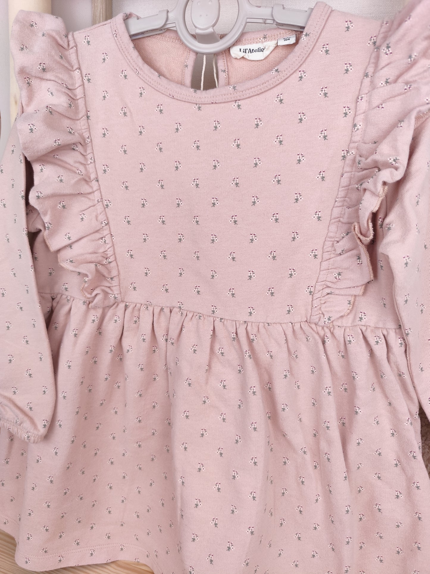 Lil'Atelier Kleid - Blumen - Größe 104