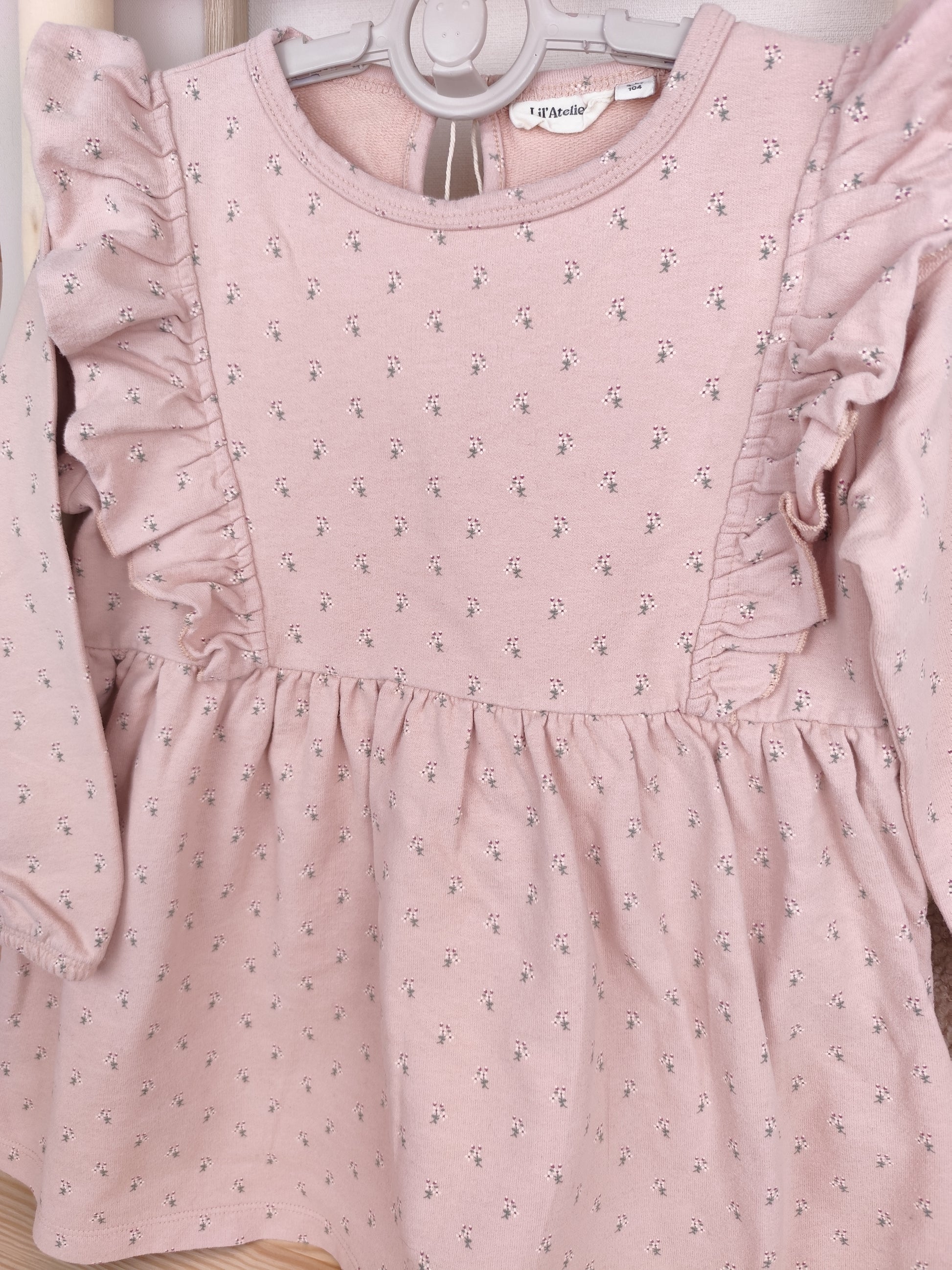 Lil'Atelier Kleid - Blumen - Größe 104