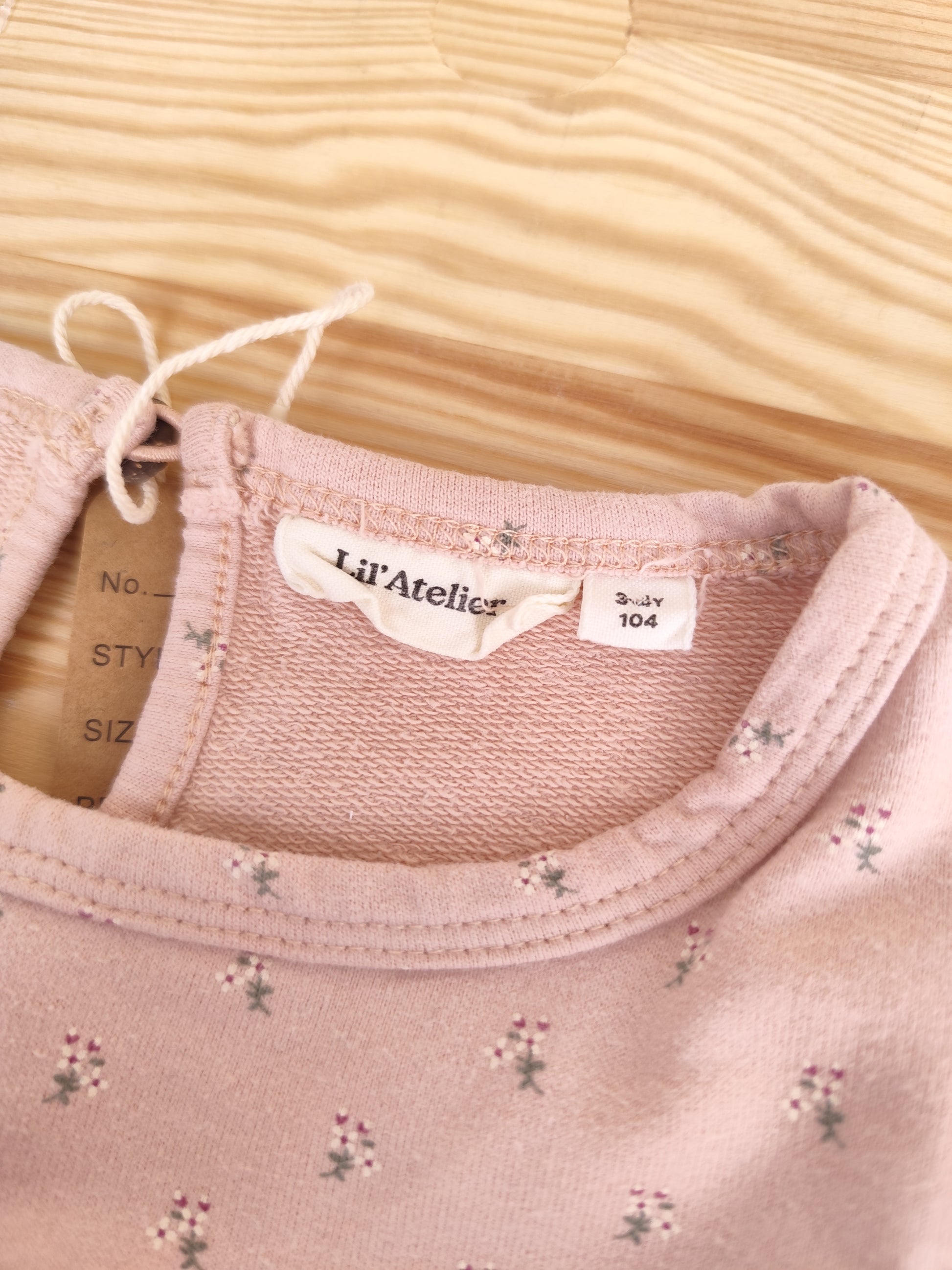 Lil'Atelier Kleid - Blumen - Größe 104