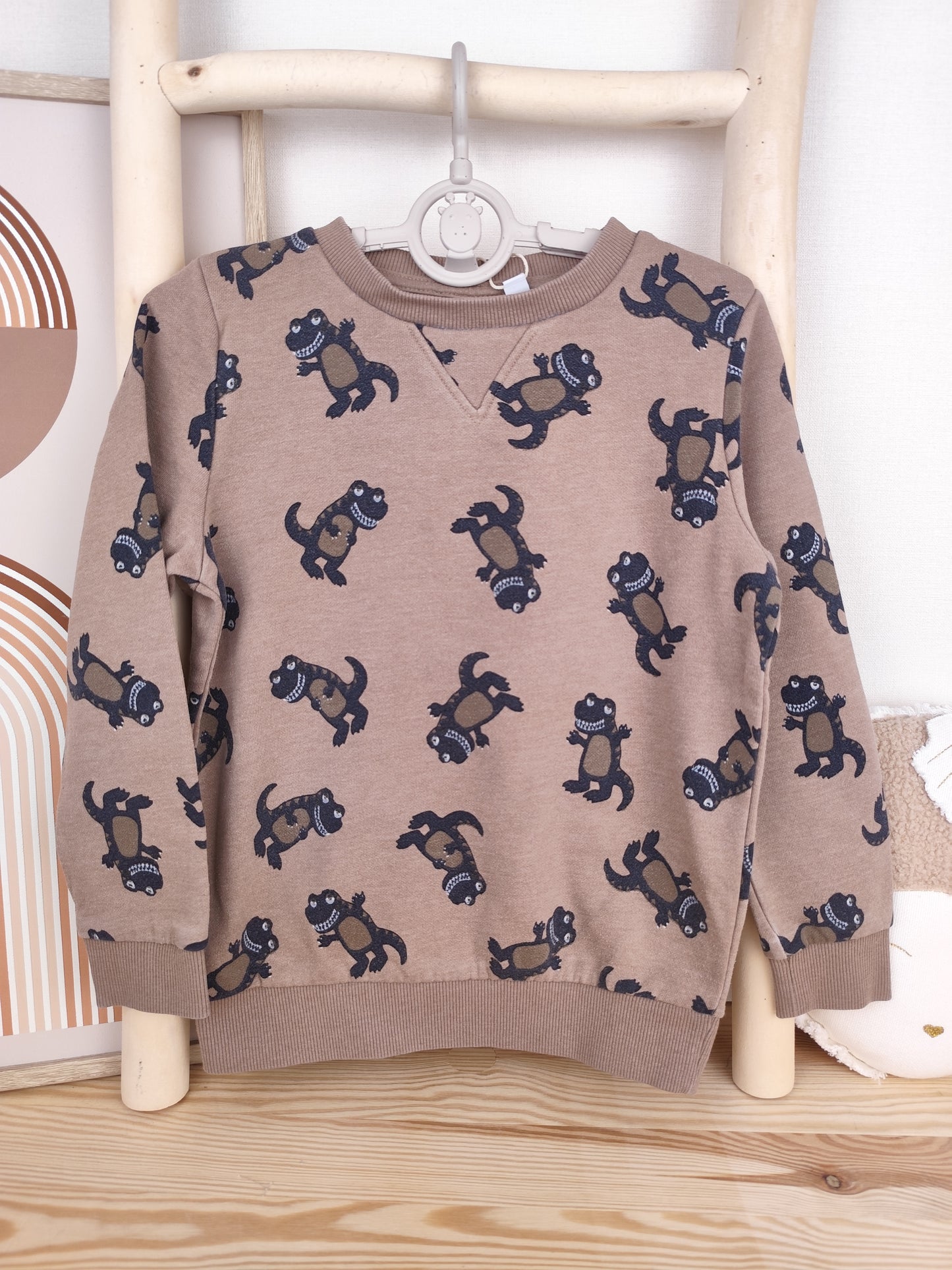 Name It Pullover - Krokodil - Größe 110 (B-Ware)