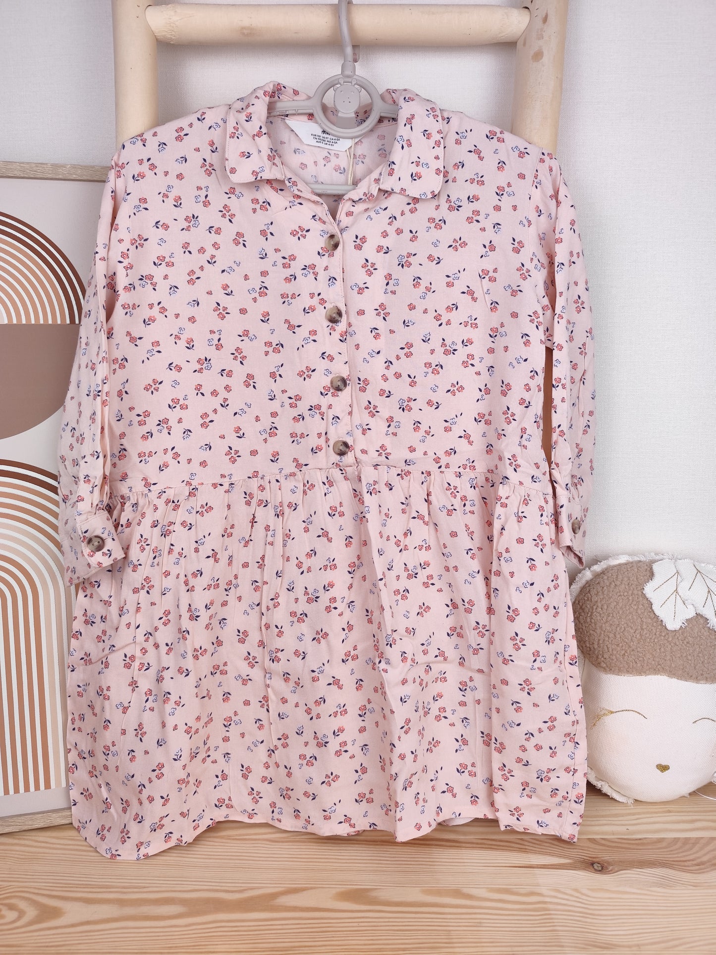 H&M Kleid - Blumen - Größe 110