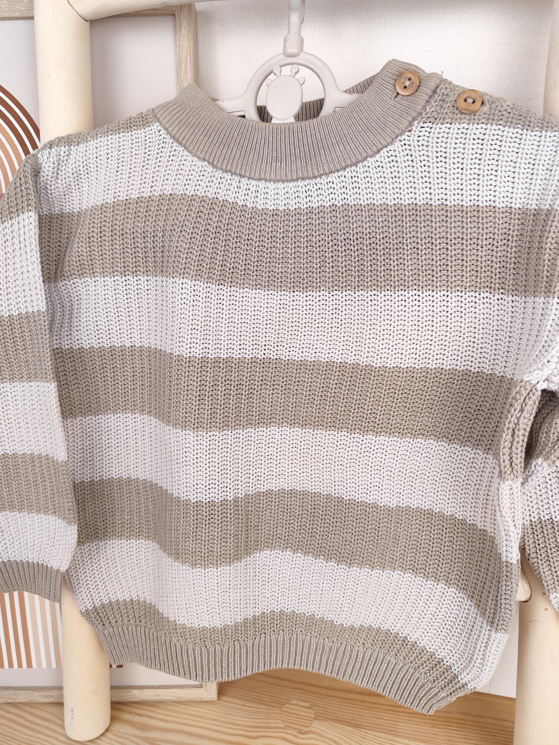 H&M Pullover - Streifen - Größe 98
