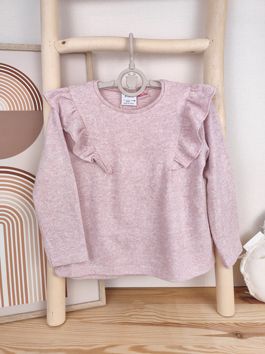 Zara Pullover - Rüschen - Größe 98