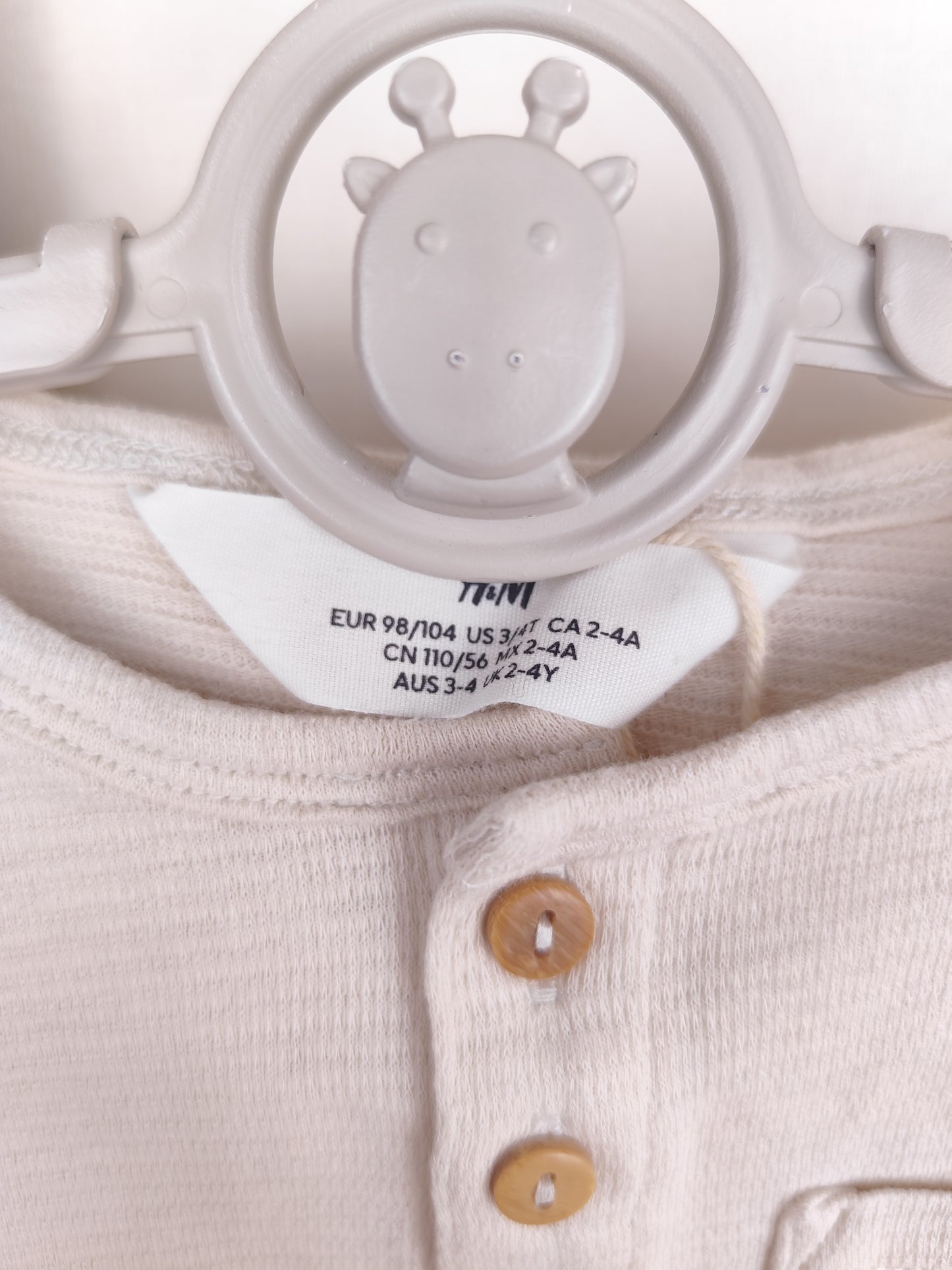 H&M T-Shirt - Größe 98/104 (B-Ware)