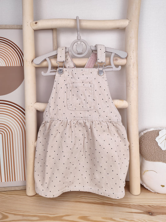 Zara Latzkleid - Punkte - Größe 98