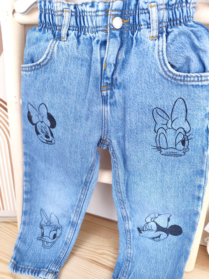 Zara Jeanshose - Disney - Größe 98 (B-Ware)