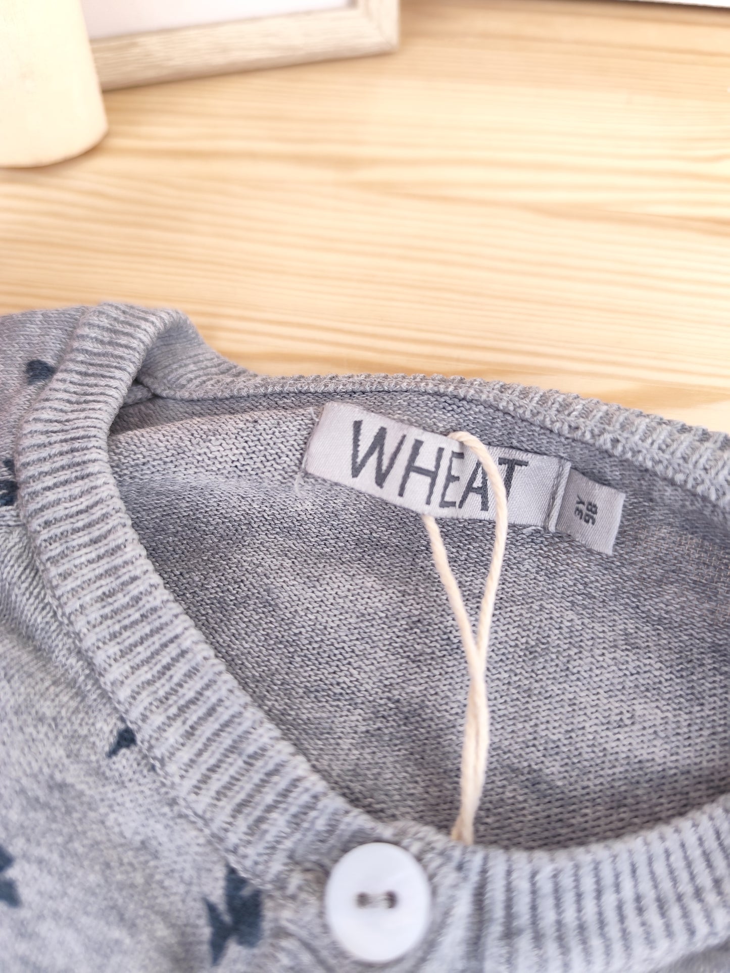 WHEAT Strickjacke - Schleifen - Größe 98 (B-Ware)