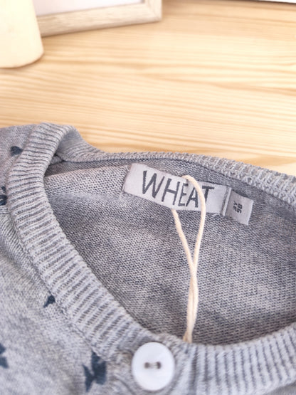 WHEAT Strickjacke - Schleifen - Größe 98 (B-Ware)
