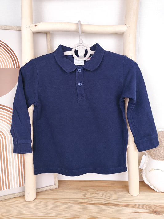 Zara Langarm Poloshirt - Größe 98