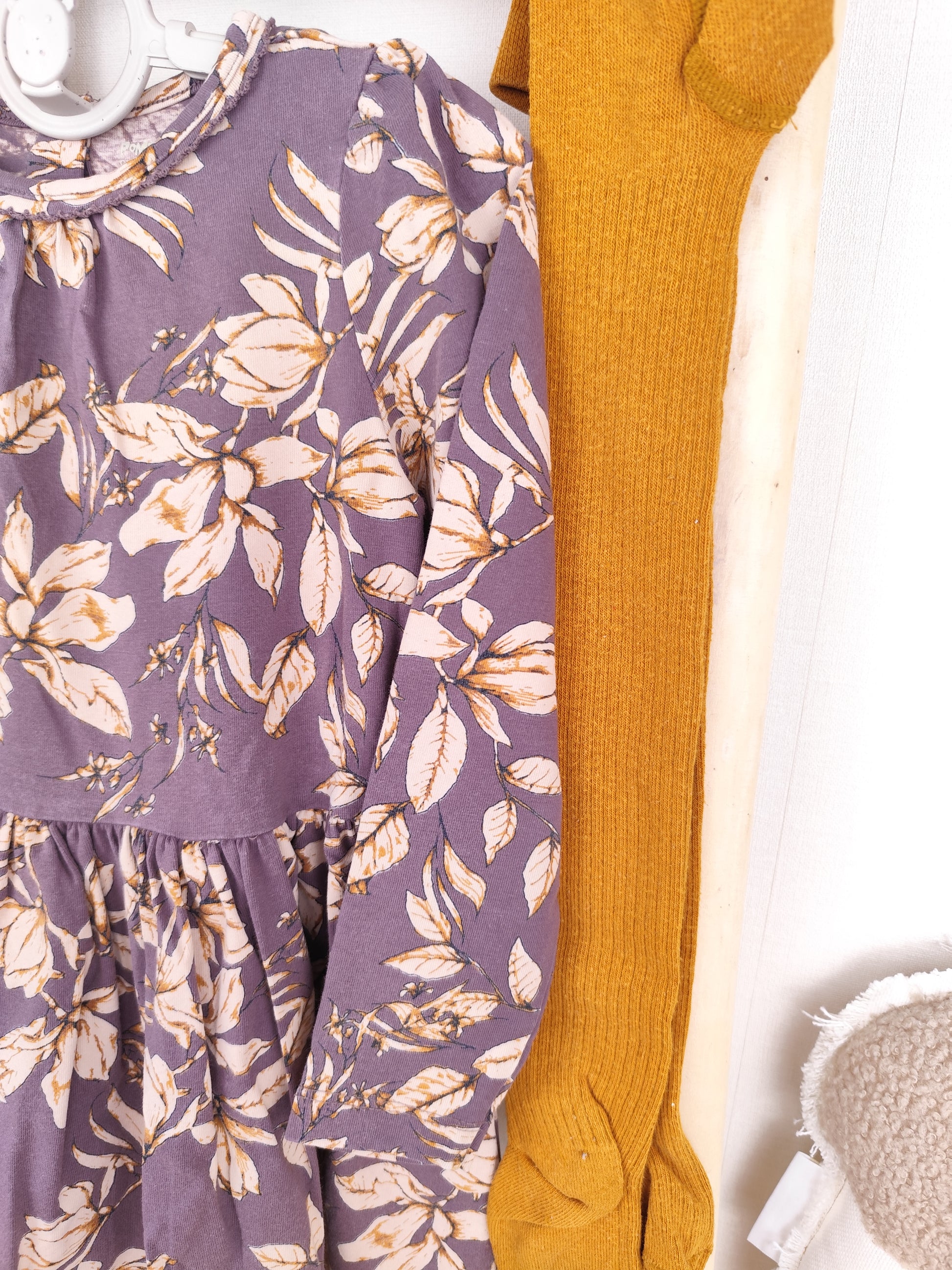 POMPdeLUX Kleid - Strumpfhose - Größe 98