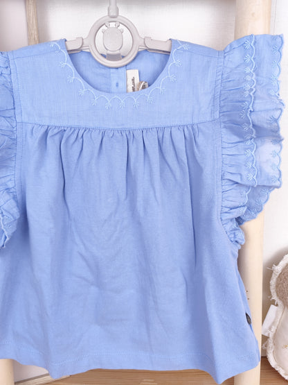 POMPdeLUX Shirt - Rüschen - Größe 98/104