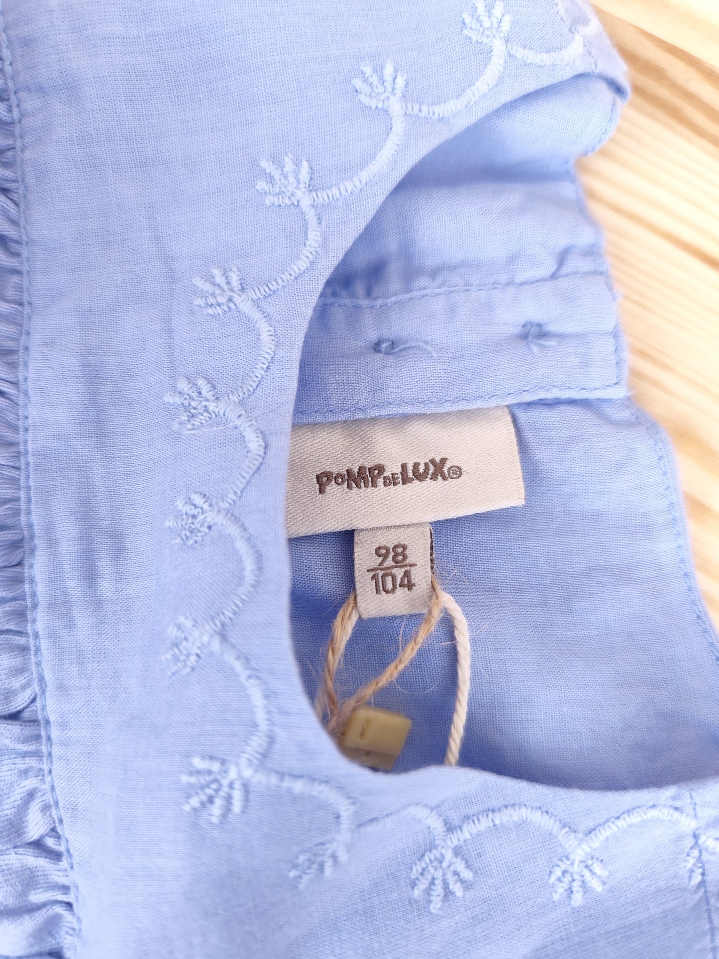 POMPdeLUX Shirt - Rüschen - Größe 98/104