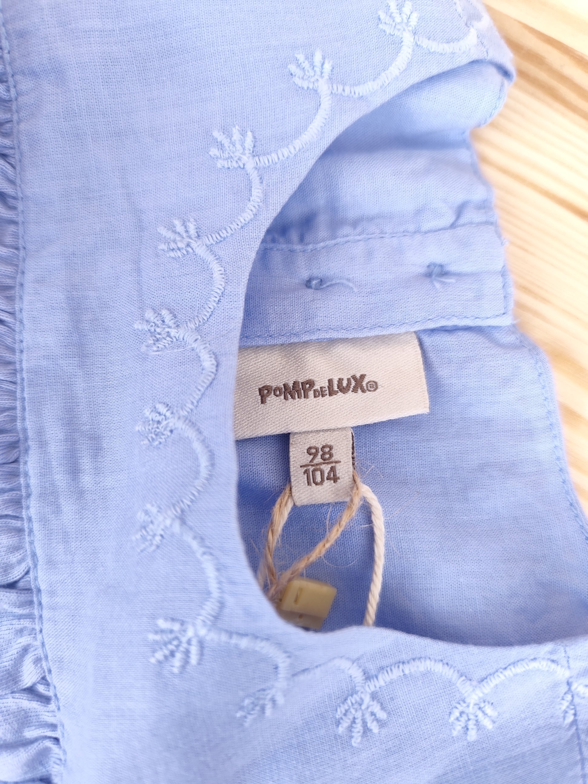 POMPdeLUX Shirt - Rüschen - Größe 98/104